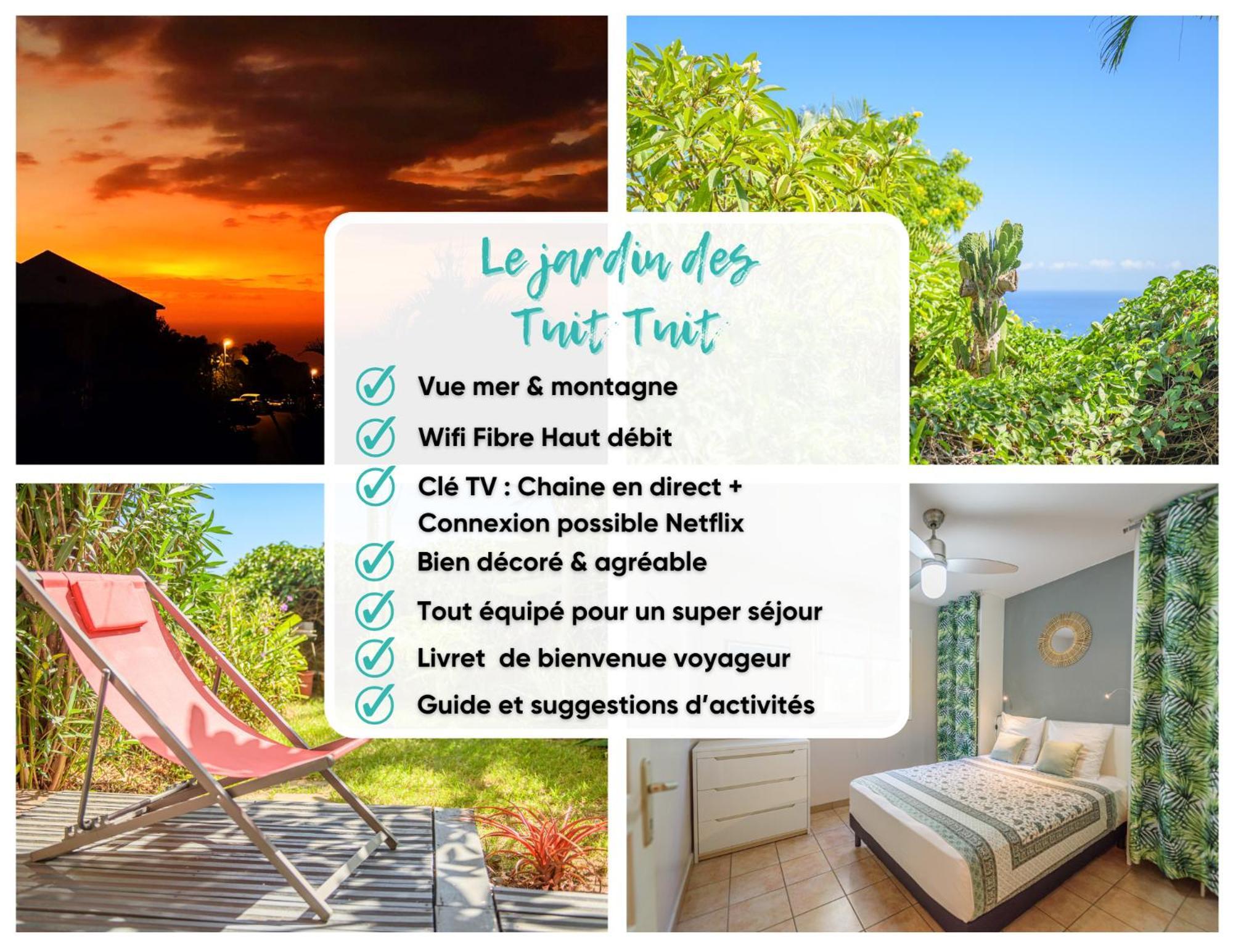 Le Jardin Des Tuit Tuit * Vue Mer * Cozy 생뢰 외부 사진